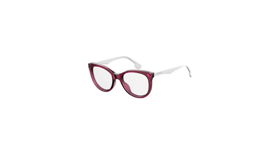 Carrera Carrerino 64 Eyeglass Frames CARRE64-0W6Q-5018 - Transparent Pink White Frame, Lens Diameter 50mm, Distance Between Lenses 18mm