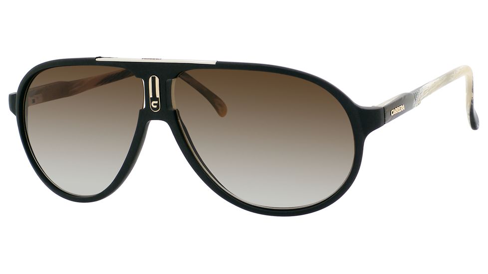 Carrera Champion/AC/S Bifocal Prescription Sunglasses CHAMPACS-0XPN-IF-6211 - Frame Color Matte Black, Lens Diameter 62 mm