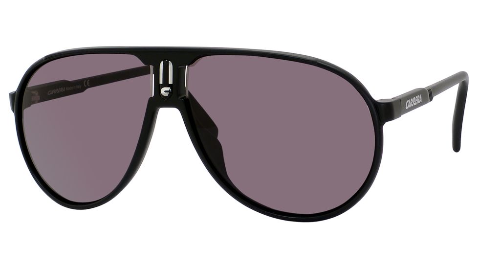 Carrera Champion/L/S Single Vision Prescription Sunglasses CHAMPLS-0DL5-QT-6212 - Frame Color Matte Black, Lens Diameter 62 mm