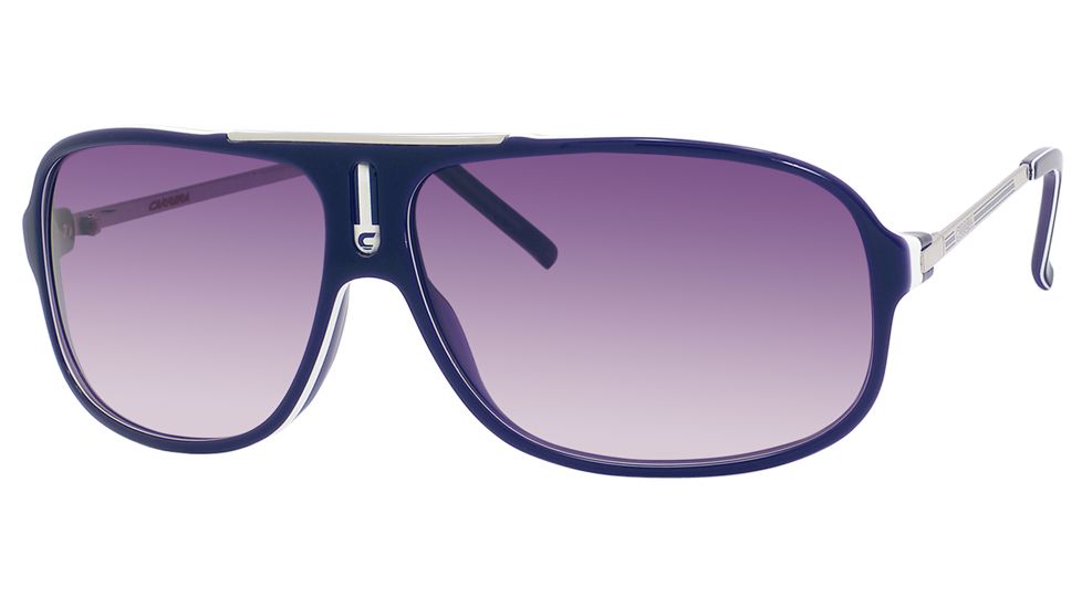 Carrera Cool/S Single Vision Prescription Sunglasses COOLS-06DP-O9-6512 - Lens Diameter 65 mm, Frame Color Violet White Palladium
