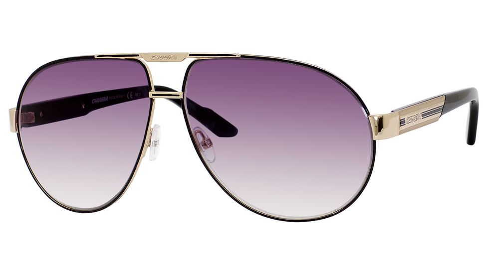 Carrera Daytona 1/S Single Vision Prescription Sunglasses DAYTO1S-0J7I-YR-6211 - Frame Color Gold Black, Lens Diameter 62 mm