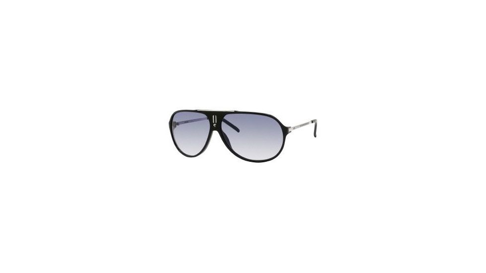 Carrera Hot Sunglasses - Black / Palladium Frame, Azure Gradient Lenses HOTS0CSA1P