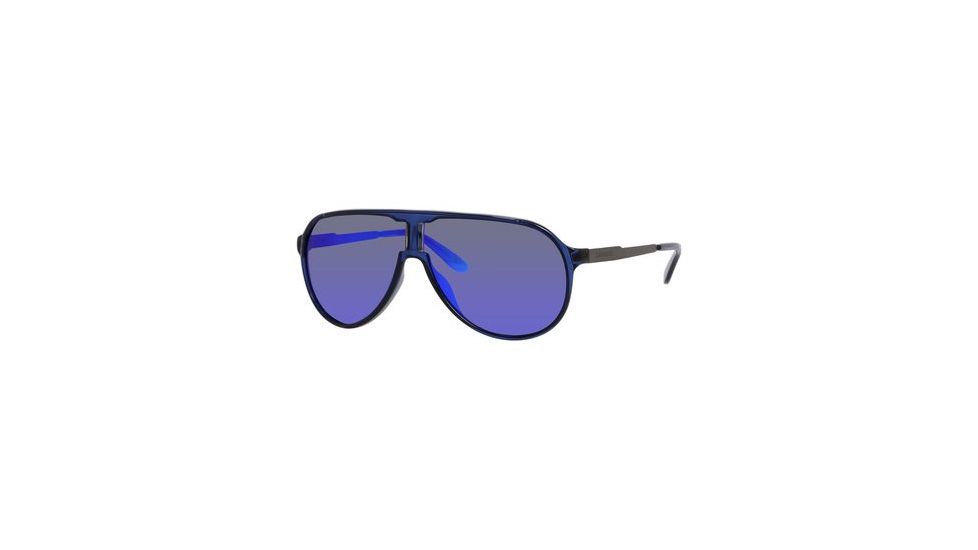 Carrera New Champion Prescription Sunglasses NEWCHS-08FS-Z0-6208 - Frame Color Blue Ruthenium, Lens Diameter 62 mm