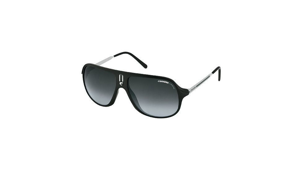 Carrera Safari Sunglasses - Shiny Black Frame, Gray Gradient Lenses SAFARRS0D28N1