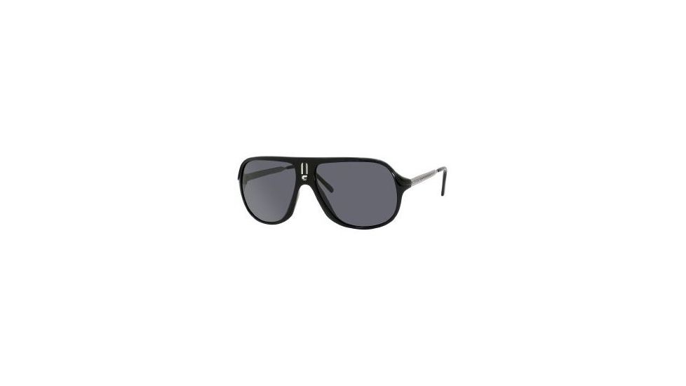 Carrera Safari Sunglasses - Shiny Black Frame, Gray Polarized Lenses SAFARRS0D28RA