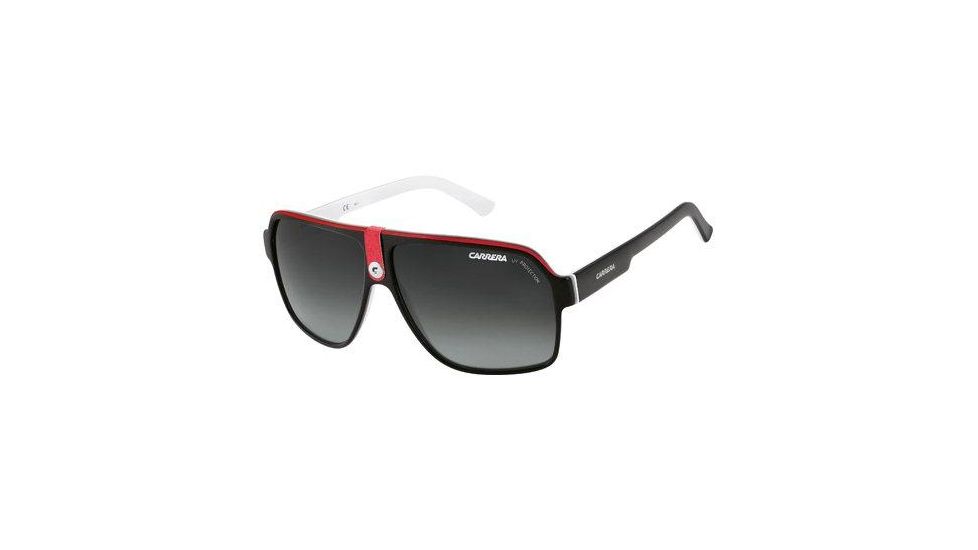 Carrera 33 Rx Sunglasses - Black Crystal White Frame, Progressive Lenses CA33S08V4PT