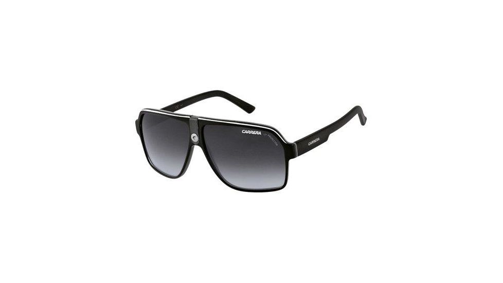 Carrera 33 Rx Sunglasses - Black Crystal Gray Frame, Progressive Lenses CA33S08V69O