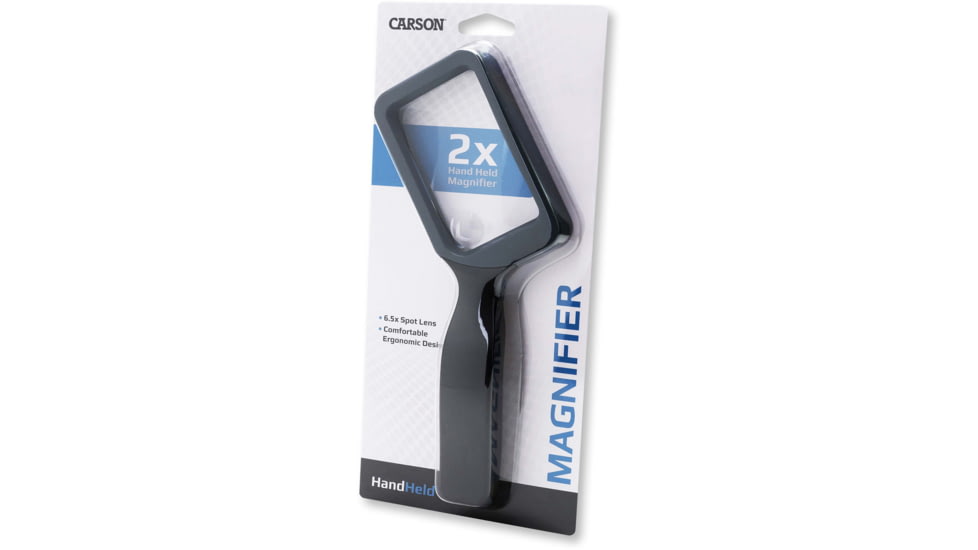 Carson 2x Handheld Compact Magnifier JS-18