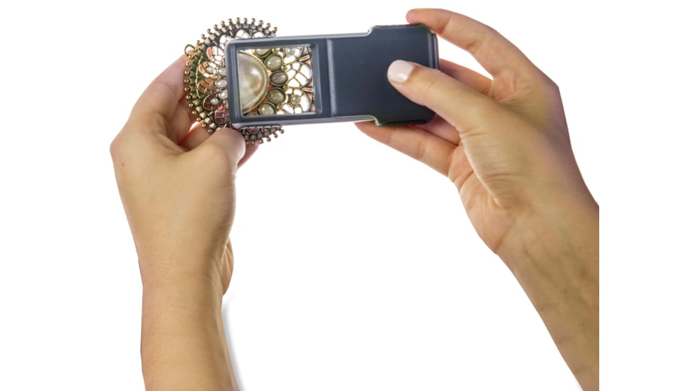 Carson 3x MiniBrite Pocket Magnifier Loupe PO-25