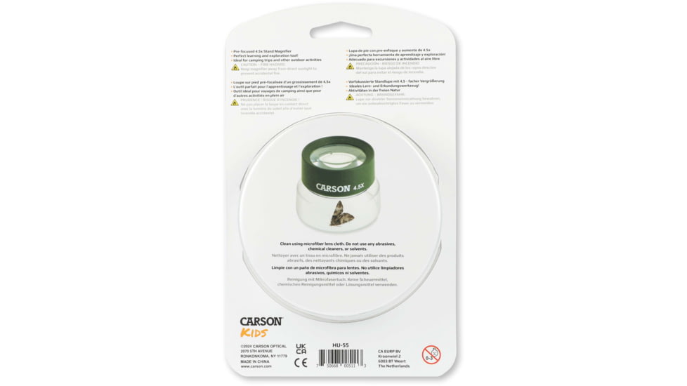 Carson BugLoupe 4.5x Magnifier, HU55