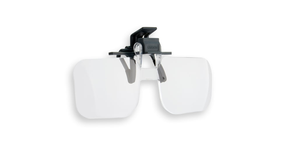 Carson Clip &amp; Flip 1.5x Power +2.25 Diopters Clip-On, Flip-Up Magnifying Lenses OD-10