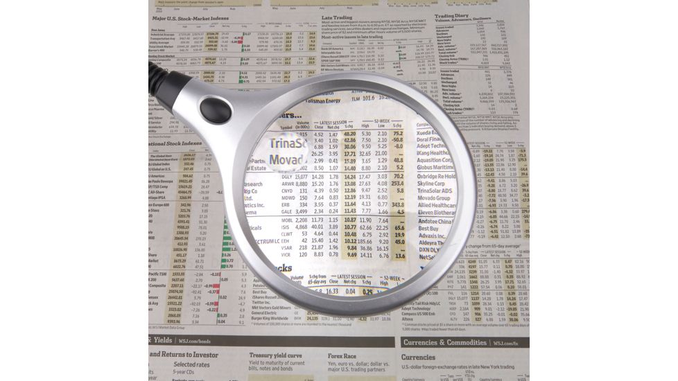 Carson DeskBrite200 2x LED Magnifier Loupe Desk Lamp w/ 5x Spot Lens LM-20