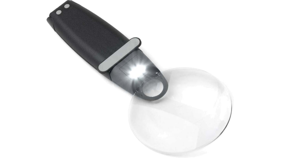 Carson FreeHand 2.5x Lighted Magnifier with 5x Spot Lens, FH-25