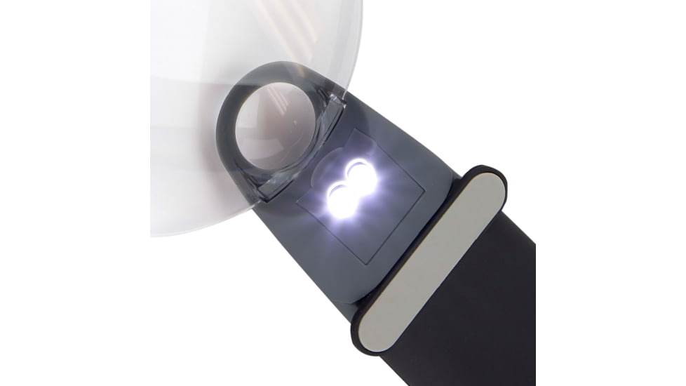 Carson FreeHand 2.5x Lighted Magnifier with 5x Spot Lens, FH-25