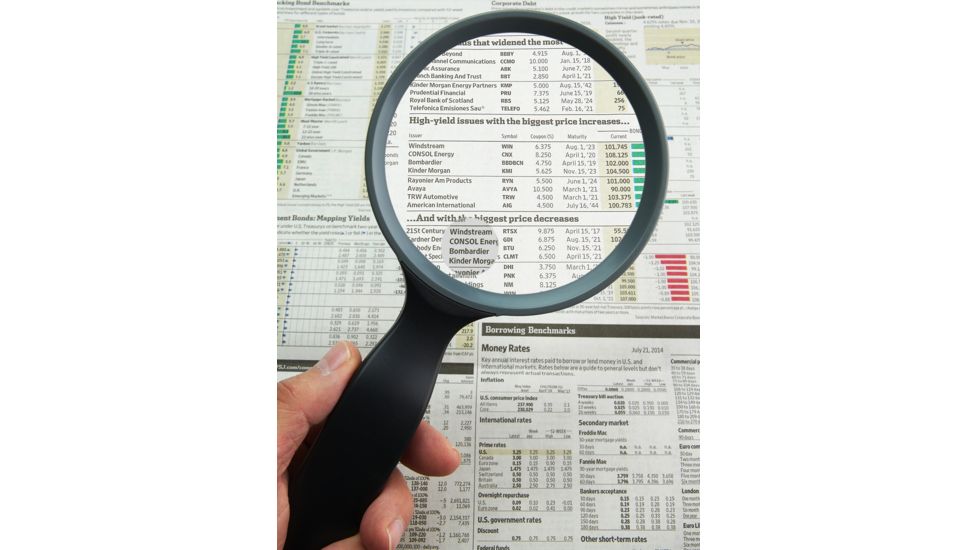 Carson HandHeld 2x Magnifier with 3.5x Spot Lens, JS24