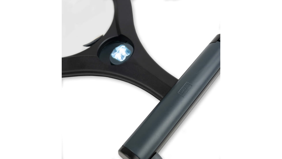 Carson LumiCraft 2x Hands Free Lighted Magnifier with 4x Spot Lens LC-15