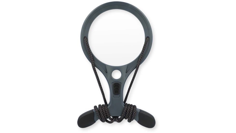 Carson Optical AS-70 Lume Series Hands-Free Magnifier, Gray, 5.7 in x 1.0 in x 9.3 in, AS-70