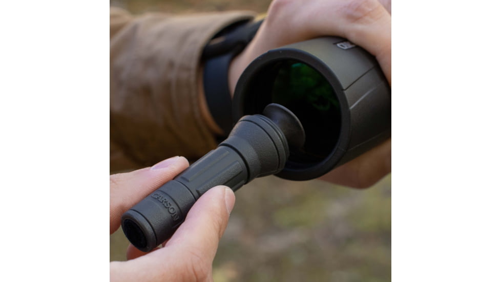 Carson Optical C6 Reusable Jumbo Lens Cleaner w/ Dry Nano-Particle Cleaning Formula, Black, 0.9 in x 0.9 in x 3.3 in, CS-45