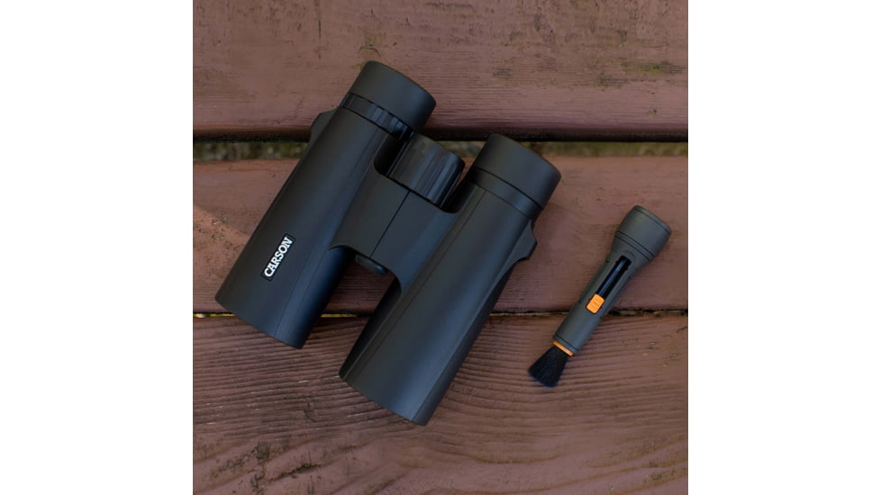 Carson Optical C6 Reusable Jumbo Lens Cleaner w/ Dry Nano-Particle Cleaning Formula, Black, 0.9 in x 0.9 in x 3.3 in, CS-45