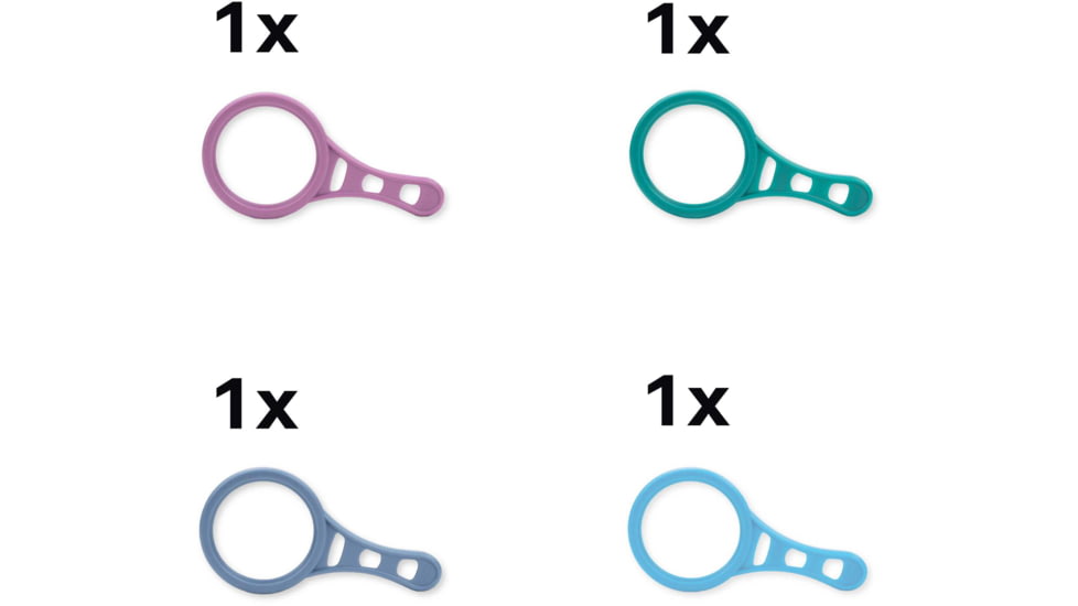 Carson Optical MagnetMag Handheld Magnifier w/ Magnetic Handle, Blue, Purple, Green, Gray, 2.3 in x 0.4 in x 4.6 in, DX-50AS