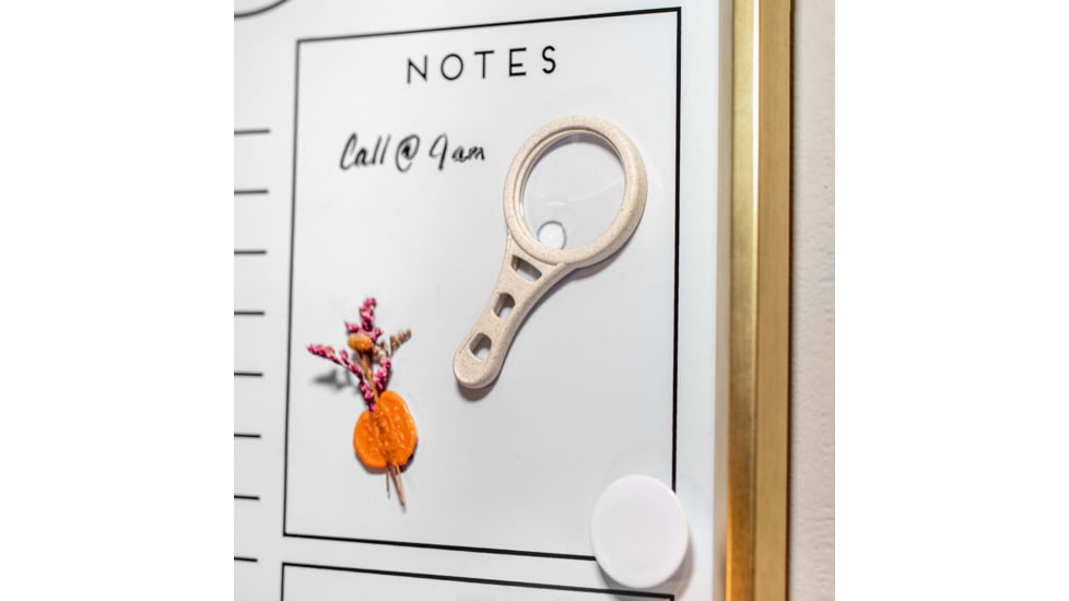 Carson Optical Wheat Version MagnetMag Handheld Magnifier, Beige, DX-50EF