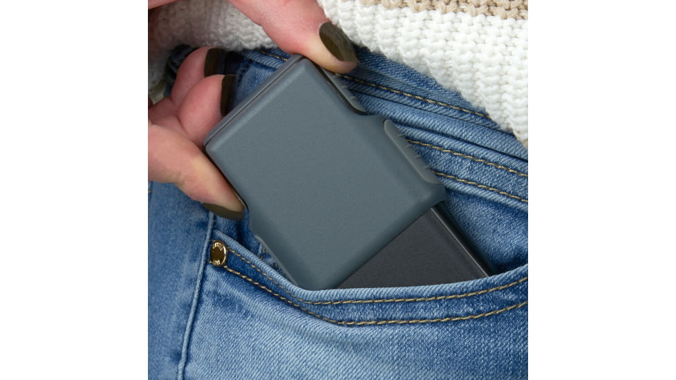 Carson PO-55 MiniBrite 5x Power Slide-Out Pocket Magnifier Loupe, Grey,Pack of 4 PO-55MU