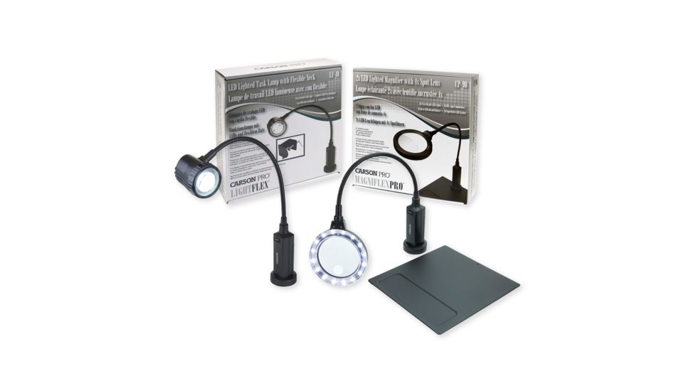 Carson Pro Combo LED Bundle Loupe w/LP-10 and 2x CP-90 CP-95MU