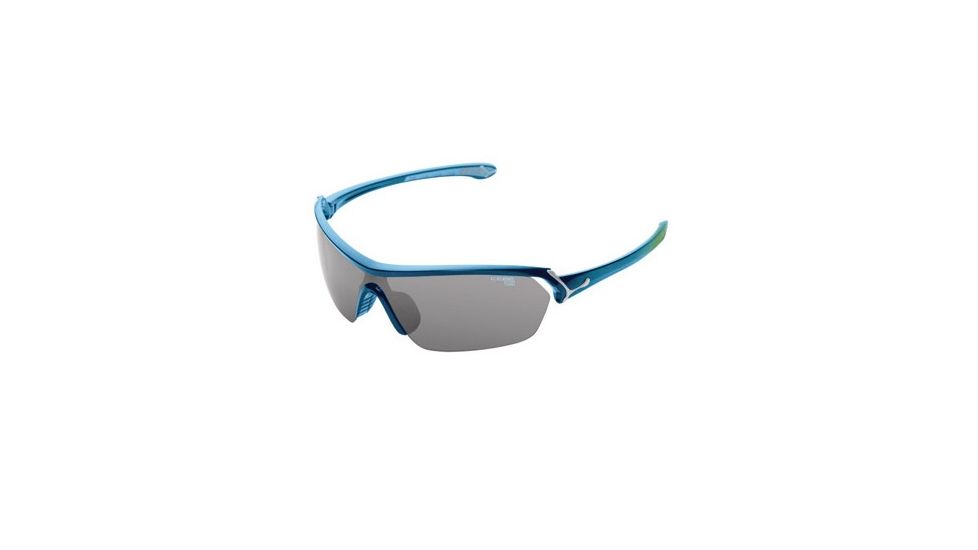 Cebe Eyemax Sunglass Electric Blue Frame, Grey/Silver Lens CBEYEM5