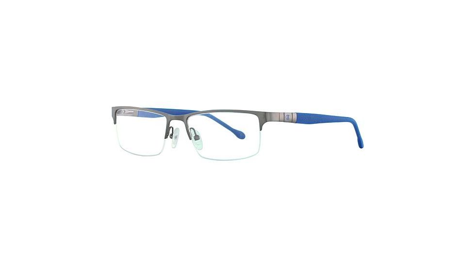 Champion 2007 Bifocal Prescription Eyeglasses - Frame GUN/BLUE CU200703