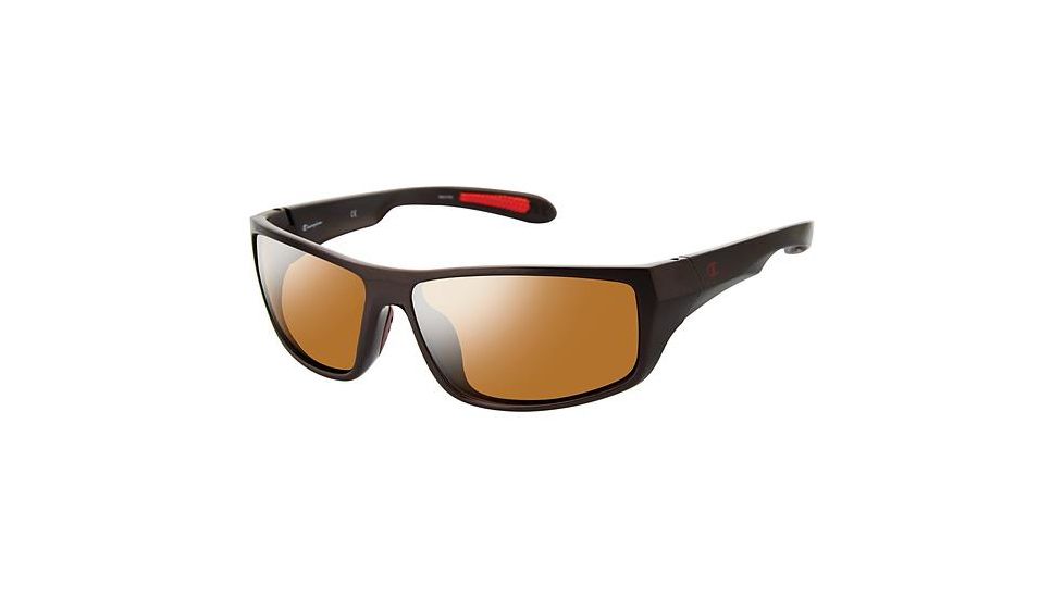 Champion 6016 Sunglasses - Frame SHINY GRAPHITE, Lens Color Brown CU601605