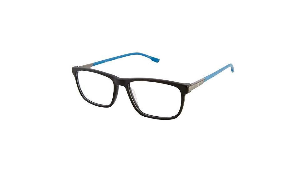Champion Eyes 4018 Progressive Prescription Eyeglasses - Frame Matte Black, Size 57/17mm CU401803