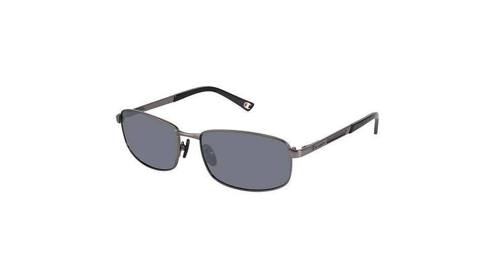 Champion Eyes 6006 Sunglasses - Frame MATTE GUN, Lens Color Grey, Size 58/17mm CU600601