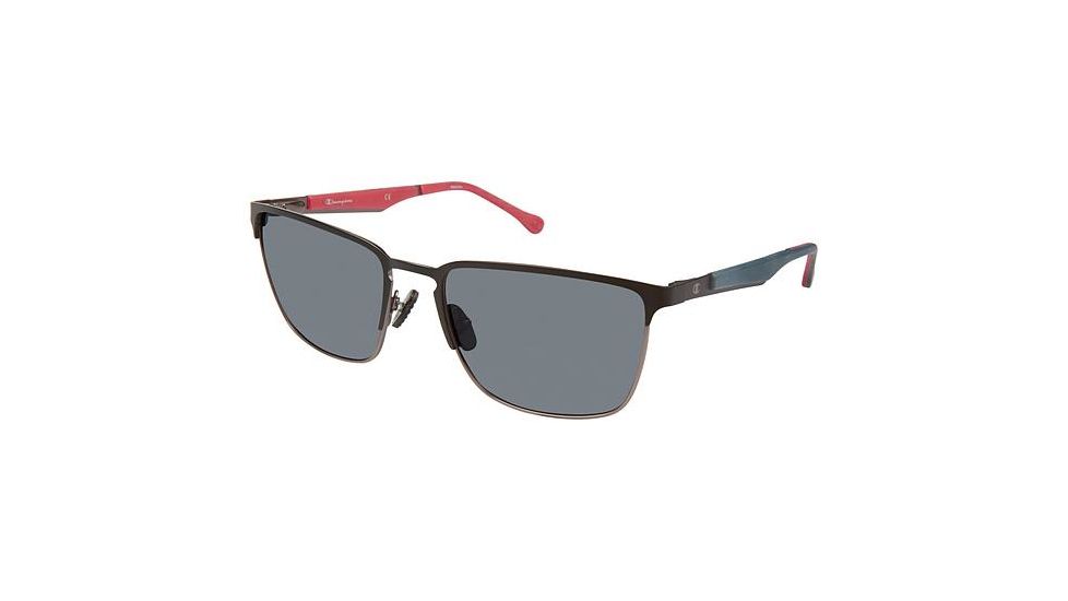 Champion Eyes 6040 Sunglasses - Frame Black/Navy, Lens Color Grey, Size 55/18mm CU604001