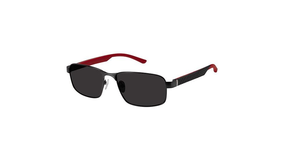 Champion Eyes FL6003 Sunglasses - Frame DARK GUN/RED, Lens Color Silver Flash, Size 57/16mm CUFL600301
