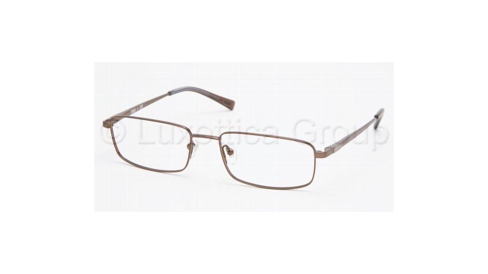 Chaps CP 2040 Eyeglasses Styles Dark Brown Frame w/Non-Rx 54 mm Diameter Lenses, 104-5417