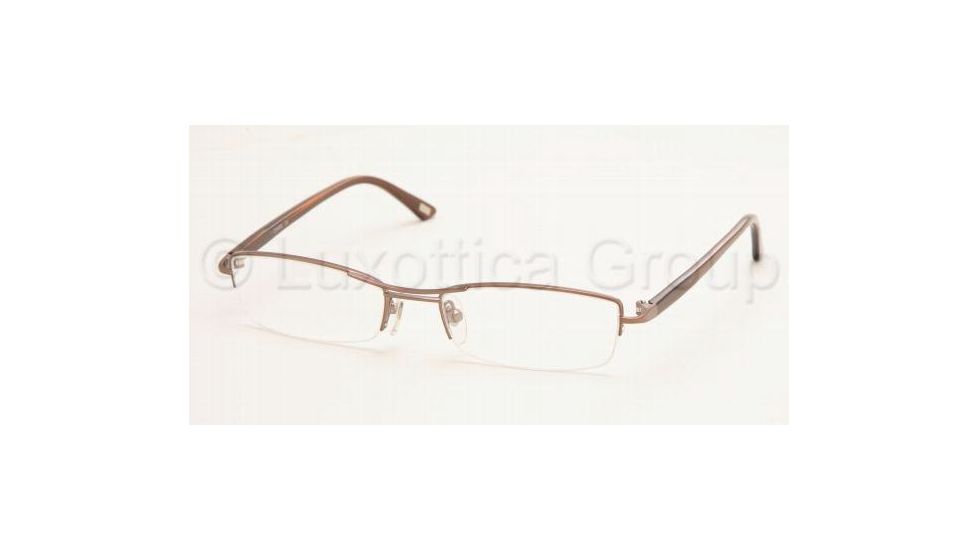 Chaps CP2027 Eyeglasses with No Line Progressive Rx Prescription Lenses, 52 mm Lens Diameter / Dk Brown Frame