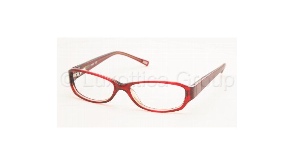 Chaps CP3005 Progressive Eyeglasses Burgundy Horn Frame w/ 52 mm Diameter Lenses, 567-5215