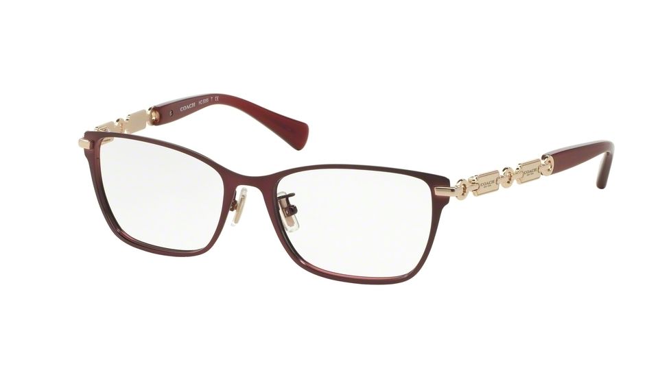 Coach HC5065 Eyeglass Frames 9215-53 - Burgundy Frame