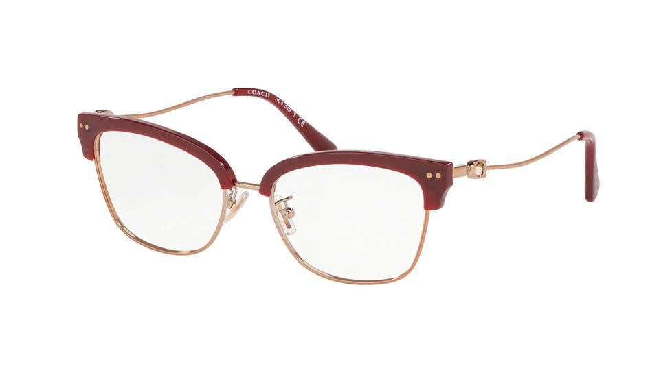 Coach HC5104B Eyeglass Frames 9331-51 - Shiny Rose Gold