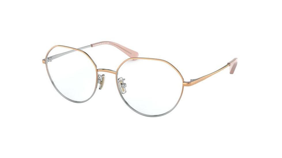 Coach HC5106 Eyeglass Frames 9338-52 - Shiny Rose Gold/Shiny Silver