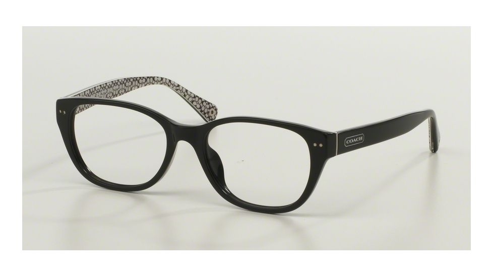 Coach HC6029 HC6029F Eyeglass Frames 5002-51 - Black Frame