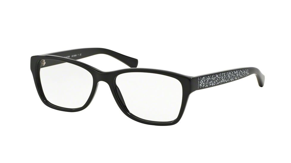 Coach HC6068 Eyeglass Frames 5002-52 - Black Frame