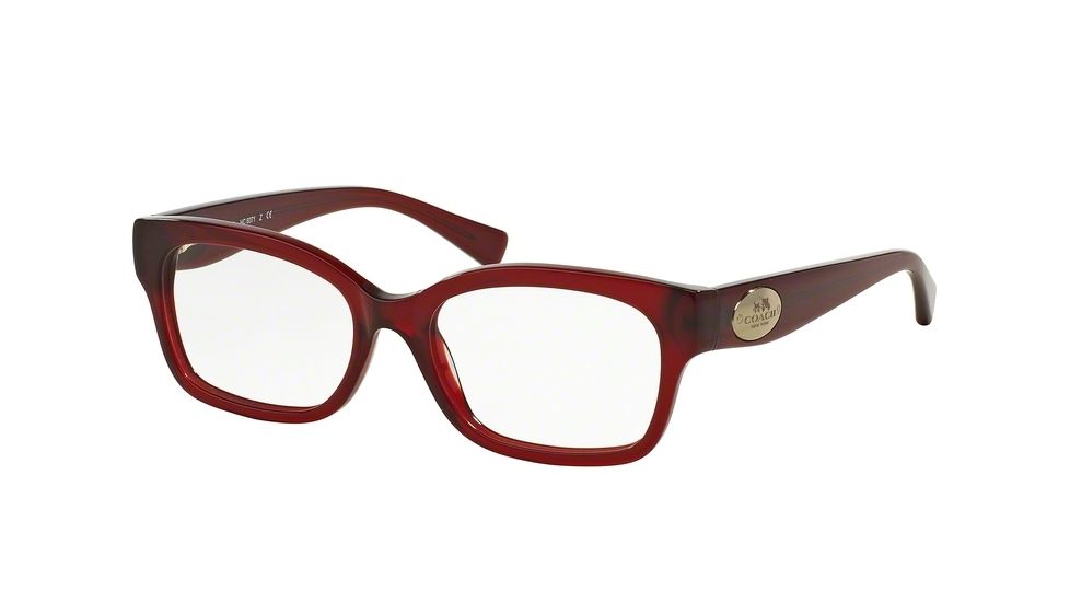 Coach HC6071 Eyeglass Frames 5029-52 - Burgundy Frame
