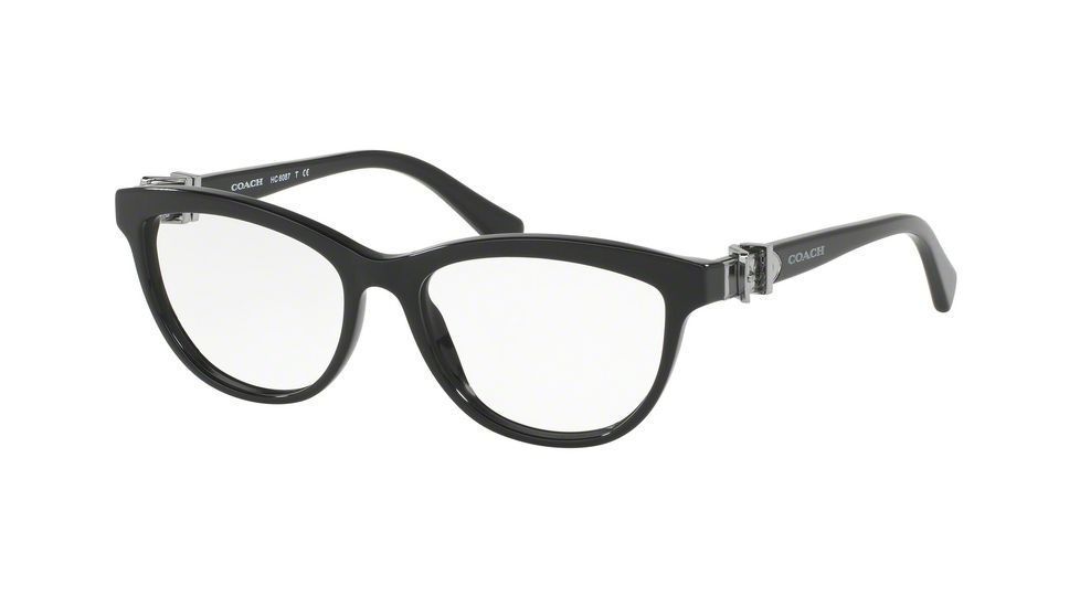Coach HC6087 Eyeglass Frames 5002-51 - Black Frame