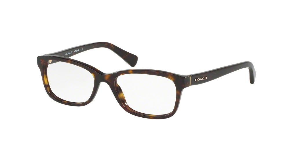 Coach HC6089 Progressive Prescription Eyeglasses 5120-49 - Dark Tortoise Frame