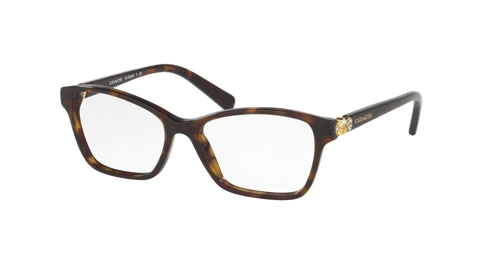 Coach HC6091BF Eyeglass Frames 5120-53 - Dark Tortoise Frame