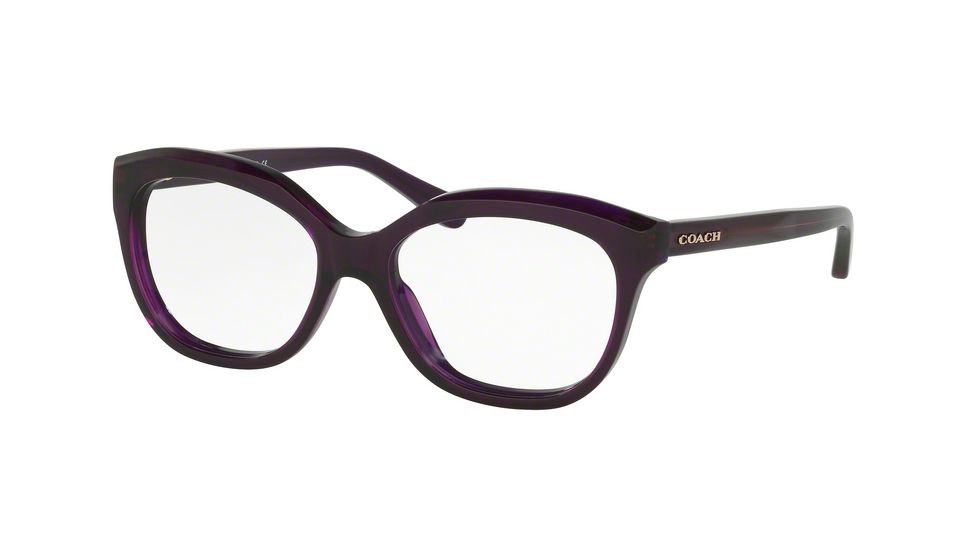 Coach HC6096 Eyeglass Frames 5249-51 - Deep Purple Frame