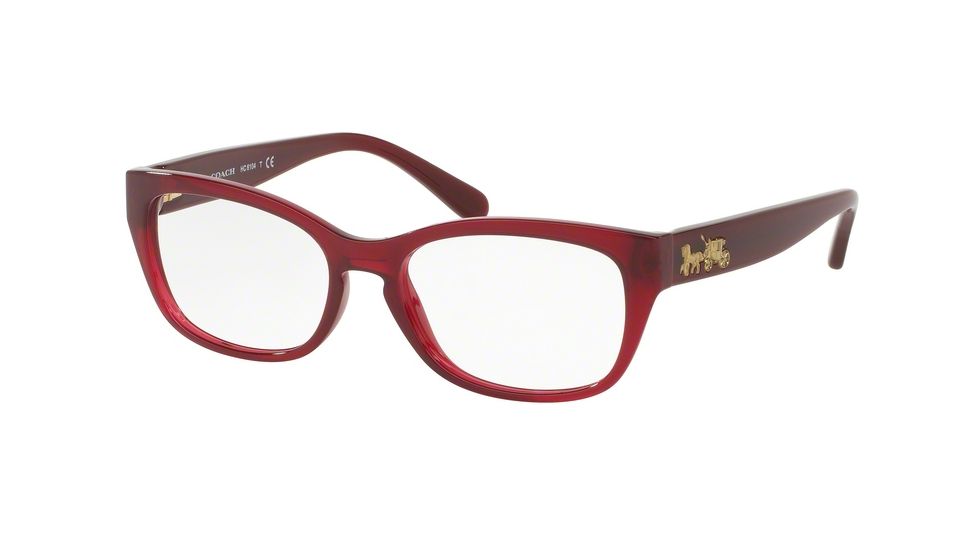 Coach HC6104 Eyeglass Frames 5450-50 - Aubergine Frame
