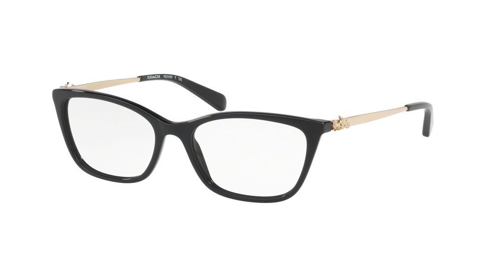Coach HC6107F Eyeglass Frames 5486-54 - Black Frame