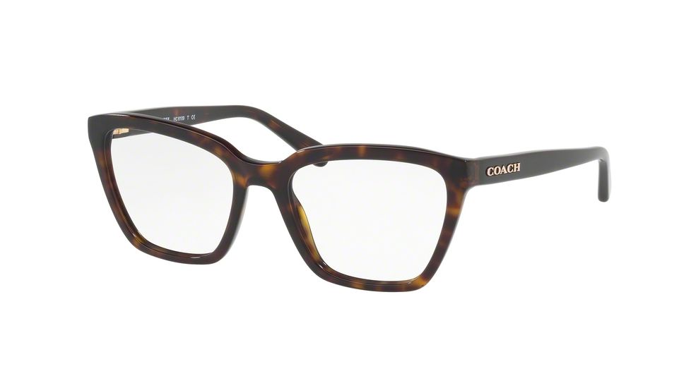 Coach HC6109F Eyeglass Frames 5120-54 - Dark Tortoise Frame
